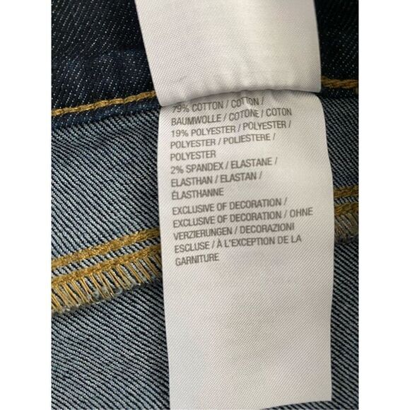 Susan Graver Embroidered Denim Crop Pants Women’s Sz 10 - Picture 6 of 6